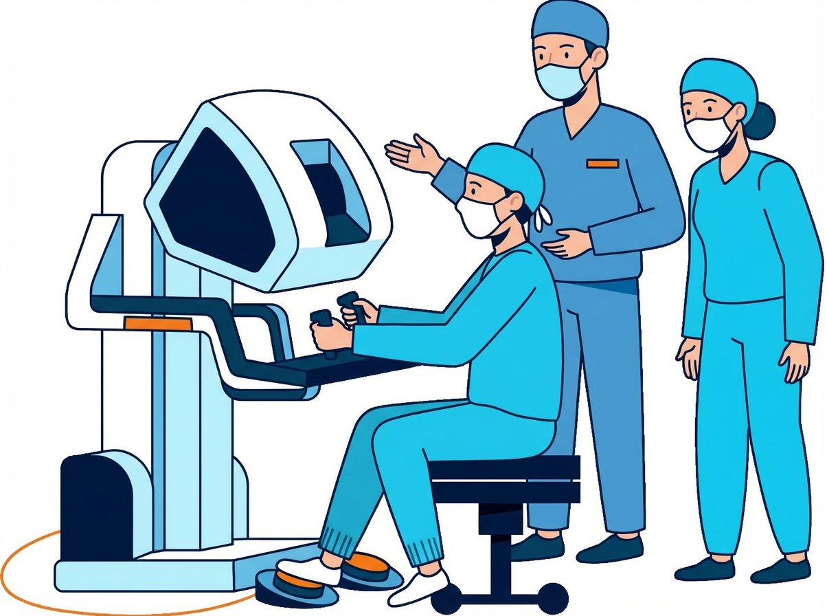 Robotic surgical training